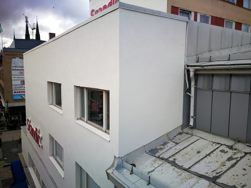 Fasadrenovering - putsfasad