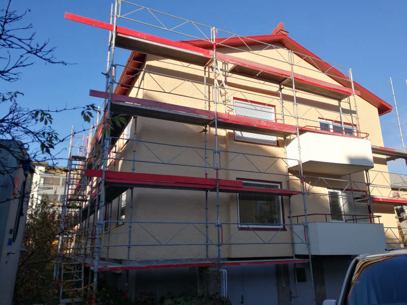 Fasadrenovering - putsfasad