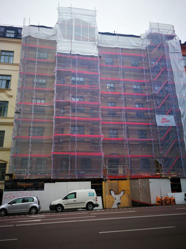 Fasadrenovering - Putsfasad